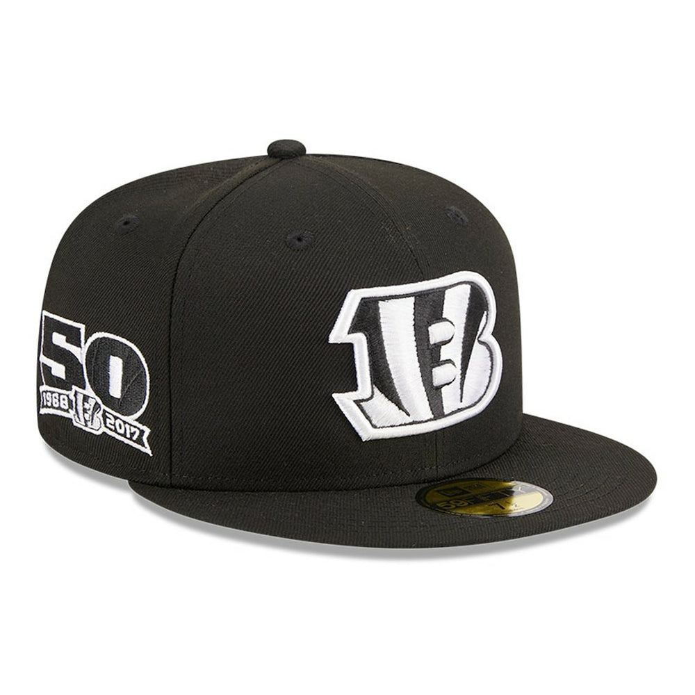 NFL Cincinnati Bengals Main Patch 59FIFTY Fitted Hat