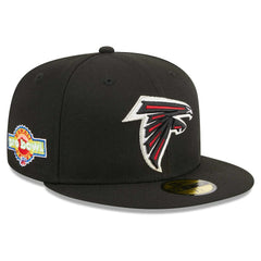 NFL Atlanta Falcons Main Patch 59FIFTY Fitted Hat