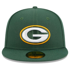 NFL Green Bay Packers Main Patch 59FIFTY Fitted Hat