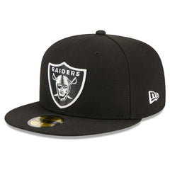NFL Las Vegas Raiders Main Patch 59FIFTY Fitted Hat