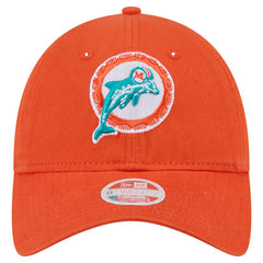NFL Miami Dolphins Women's Throwback Main Core Classic 2.0 9TWENTY Adjustable Hat