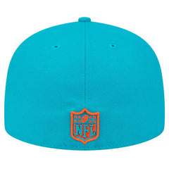 NFL Miami Dolphins Main Patch 59FIFTY Fitted Hat