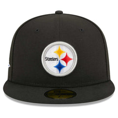 NFL Pittsburgh Steelers Main Patch 59FIFTY Fitted Hat