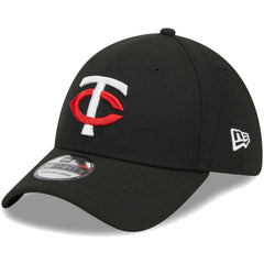 Minnesota Twins Logo 39THIRTY Flex Hat - Black | New Era