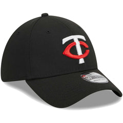 Minnesota Twins Logo 39THIRTY Flex Hat - Black | New Era