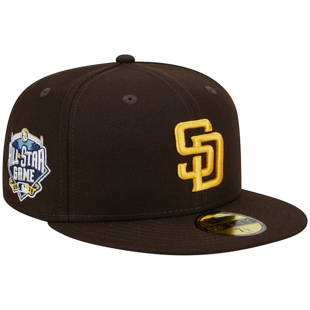 San Diego Padres 2016 MLB All-Star Game Team Color 59FIFTY Fitted Hat - Brown | New Era
