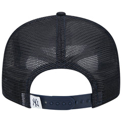 New York Yankees Team Color Trucker 9FIFTY Snapback Hat - Navy | New Era
