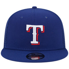 Texas Rangers Team Color Trucker 9FIFTY Snapback Hat - Royal | New Era