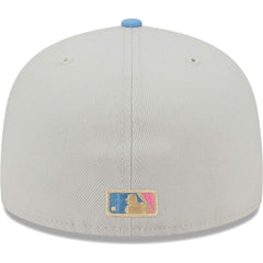 Los Angeles Dodgers Beach Front 59FIFTY Fitted Hat - Natural | New Era
