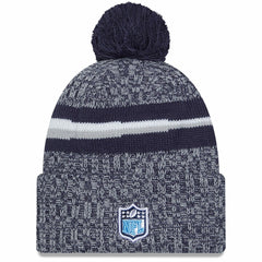 NFL Tennessee Titans Youth 2023 Sideline Cuffed Knit Hat With Pom