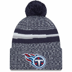NFL Tennessee Titans 2023 Sideline Cuffed Knit Hat With Pom