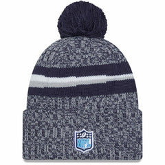 NFL Tennessee Titans 2023 Sideline Cuffed Knit Hat With Pom