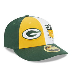 NFL Green Bay Packers 2023 Sideline Low Profile 59FIFTY Fitted Hat