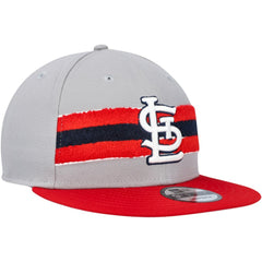 St. Louis Cardinals Band 9FIFTY Snapback Hat - Gray/Red | New Era