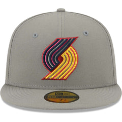 Portland Trail Blazers Color Pack 59FIFTY Fitted Hat - Gray | New Era discount