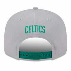 Boston Celtics Chenille Band 9FIFTY Snapback Hat - Gray | New Era sale