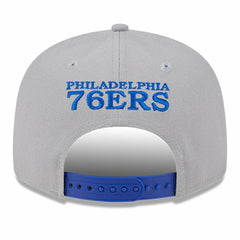 Philadelphia 76ers Chenille Band 9FIFTY Snapback Hat - Gray | New Era online