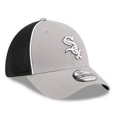 Chicago White Sox Pipe 39THIRTY Flex Hat - Gray | New Era