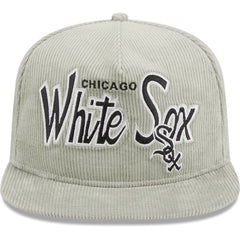 Chicago White Sox Corduroy Golfer Adjustable Hat - Gray | New Era