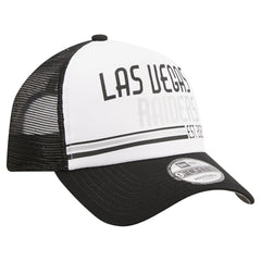 NFL Las Vegas Raiders Stacked A-Frame Trucker 9FORTY Adjustable Hat