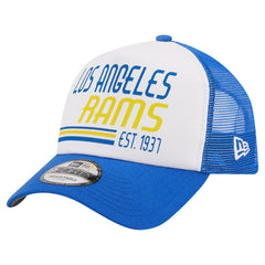 NFL Los Angeles Rams Stacked A-Frame Trucker 9FORTY Adjustable Hat