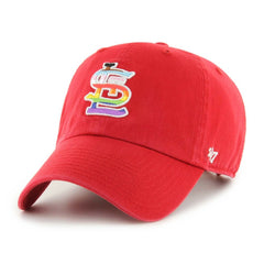 St. Louis Cardinals Team Pride Clean Up Adjustable Hat - Red | 47 brand