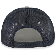 New York Yankees Slate Trucker Snapback Hat - Charcoal/Navy | 47 brand
