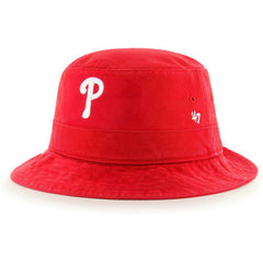Philadelphia Phillies Primary Bucket Hat - Red | 47 brand