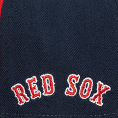 Boston Red Sox Bases Loaded Fitted Hat - Red/ | Mitchell & Ness