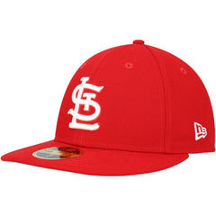 St. Louis Cardinals Low Profile 59FIFTY Fitted Hat - Scarlet | New Era