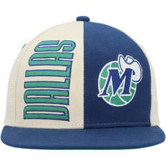 Dallas Mavericks Hardwood Classics Pop Snapback Hat sale - Cream | Mitchell & Ness shop
