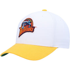Golden State Warriors Hardwood Classics Core 2-Tone 2.0 Pro Snapback Hat sale - White/Gold | Mitchell & Ness shop