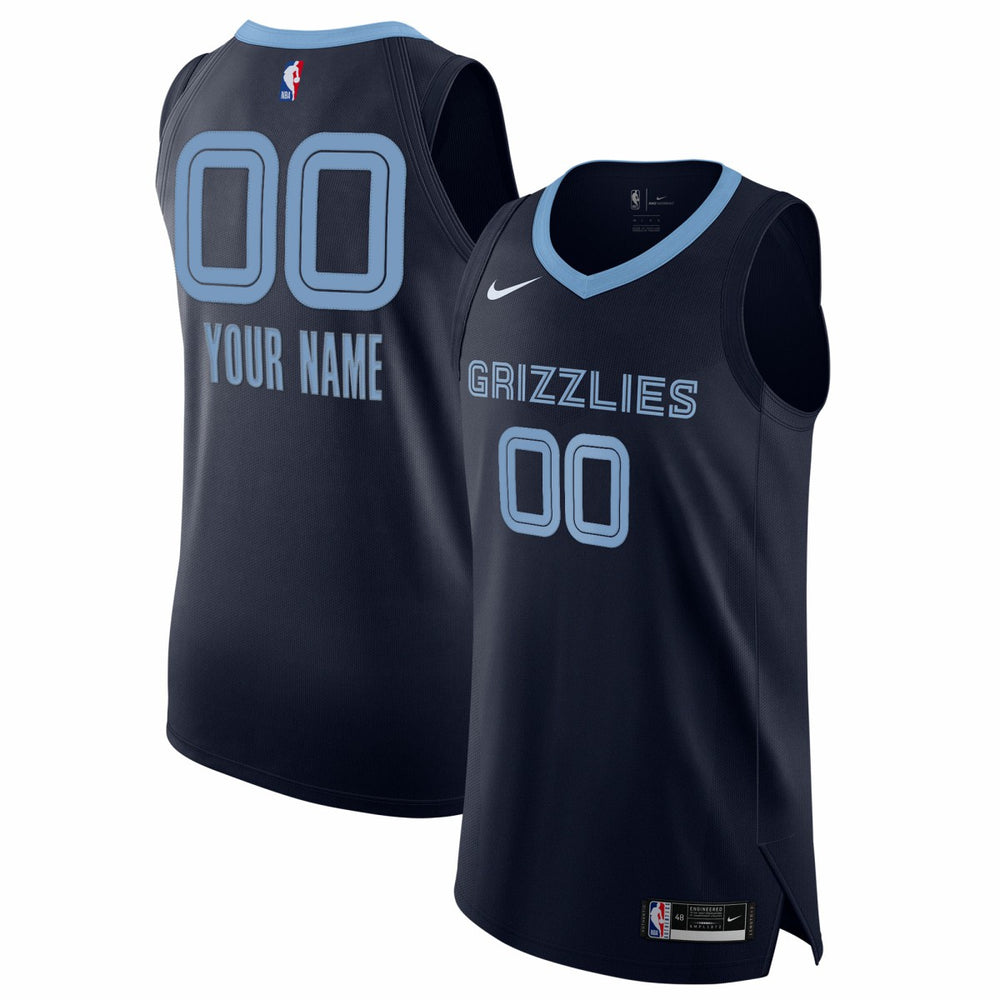 Memphis Grizzlies 2020/21 Authentic Custom Jersey Navy - Icon Edition | Nike outlet