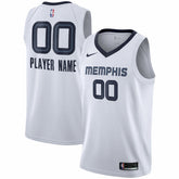 Memphis Grizzlies 2020/21 Swingman Custom Jersey - Association Edition - White | Nike shop