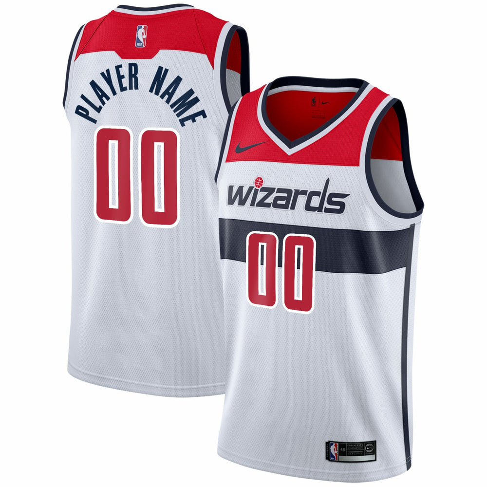Washington Wizards 2020/21 Swingman Custom Jersey - Association Edition - White | Nike for sale