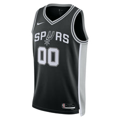 San Antonio Spurs Unisex Swingman Custom Jersey Black - Icon Edition | Nike cheap