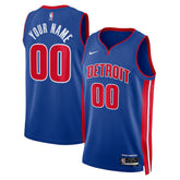 Detroit Pistons Unisex Swingman Custom Jersey Blue sale - Icon Edition | Nike discount