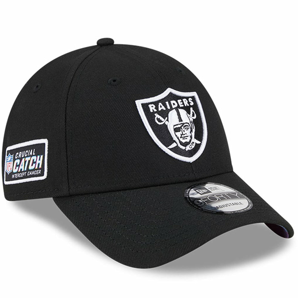 NFL Las Vegas Raiders 2023 NFL Crucial Catch 9FORTY Adjustable Hat