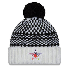 NFL Dallas Cowboys Women's 2023 NFL Crucial Catch Cuffed Pom Knit Hat