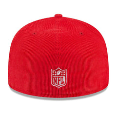 NFL Kansas City Chiefs Throwback Cord 59FIFTY Fitted Hat