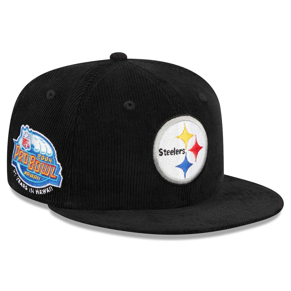 NFL Pittsburgh Steelers Throwback Cord 59FIFTY Fitted Hat