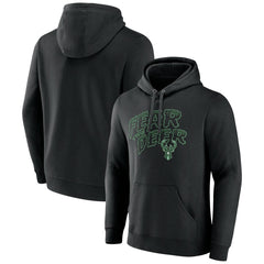 Milwaukee Bucks Team Pride Pullover Hoodie - Black discount