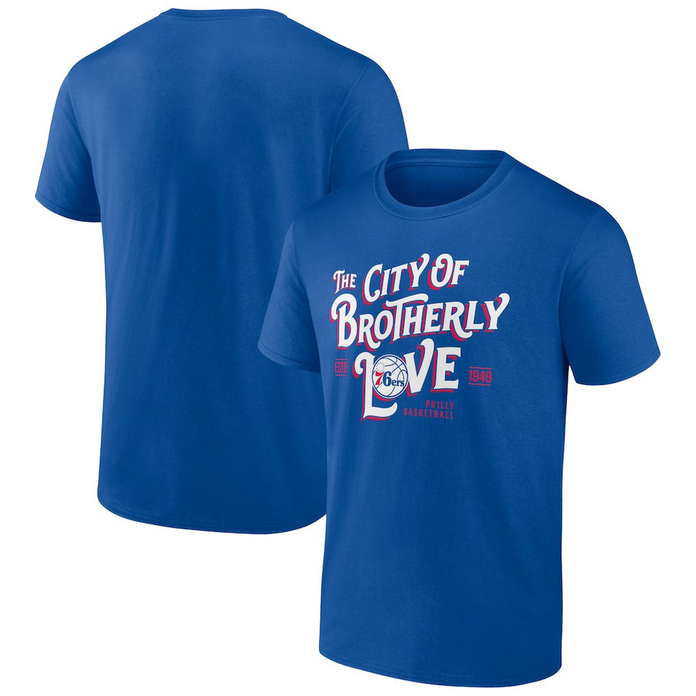 Philadelphia 76ers Team Pride T-Shirt - Royal discount