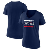 Washington Wizards Women's Timeout V-Neck T-Shirt - Navy outlet