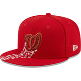 Washington Nationals Meteor 59FIFTY Fitted Hat - Red | New Era