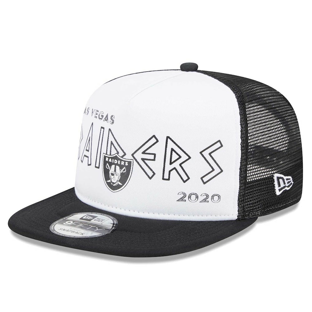 NFL Las Vegas Raiders Banger 9FIFTY Trucker Snapback Hat