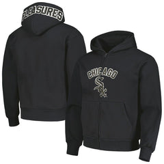 Chicago White Sox PLEASURES Opening Day Full-Zip Hoodie - Black