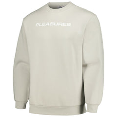 Cleveland Guardians PLEASURES Ballpark Pullover Sweatshirt - Gray