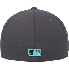 Chicago White Sox Print Undervisor 59FIFTY Fitted Hat - Graphite | New Era