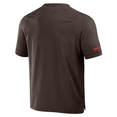 NFL Cleveland Browns NFL x Darius Rucker Collection Washed Raglan Henley T-Shirt